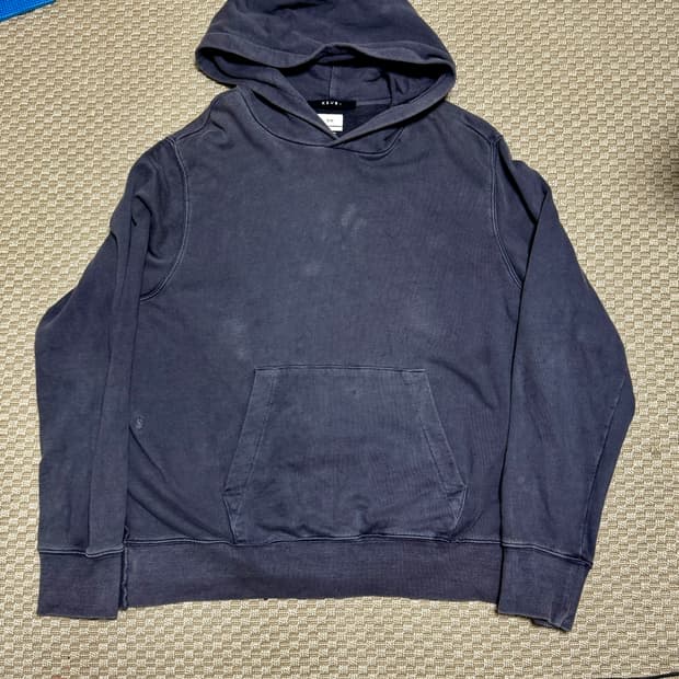 (XXL) Ksubi 수비 워싱 후드티 네이비