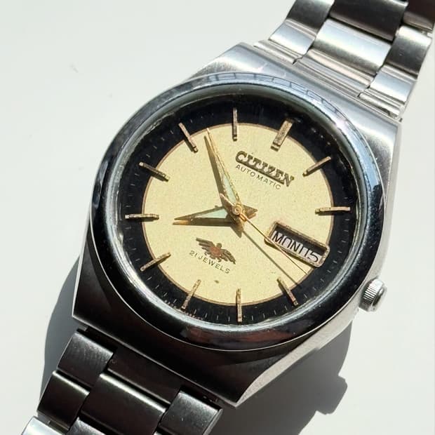 80s CITIZEN Automatic Vintage Watch