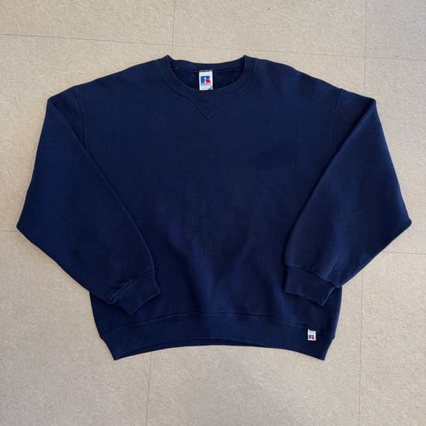 90s 러셀 블랭크 스웻셔츠