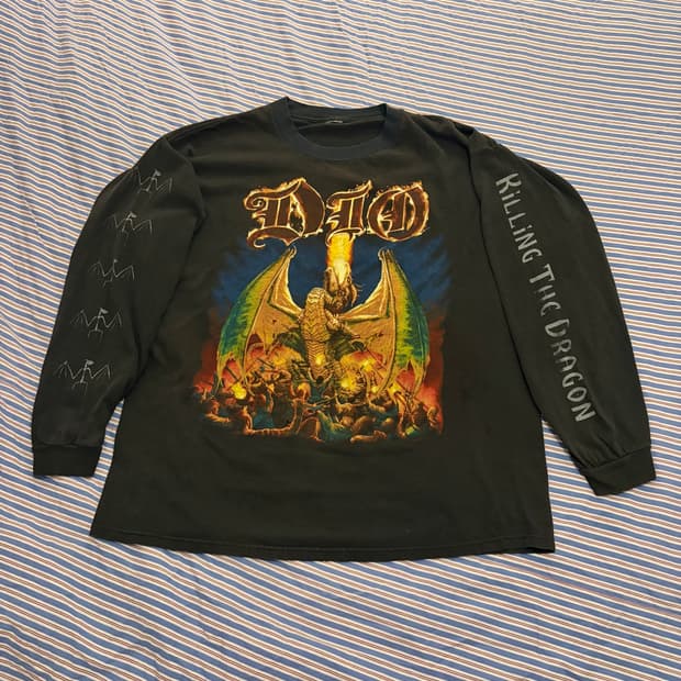[XL] 빈티지 00’s Dio Killing the Dragon 투어티