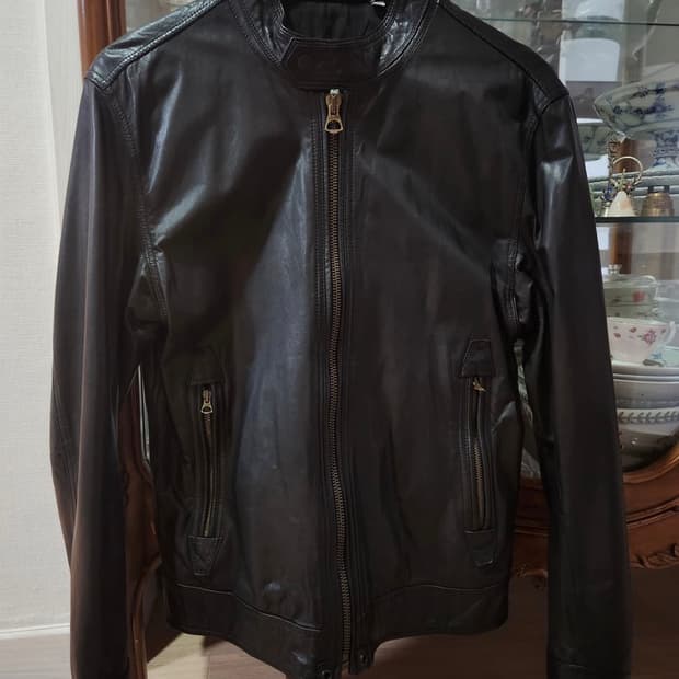 리바이스 염소가죽 가죽자켓