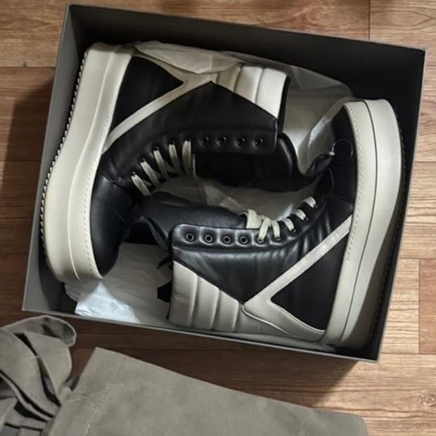 릭오웬스 지오바스켓 메가범퍼 43