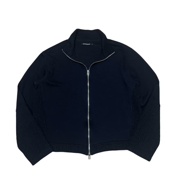 해칭룸 더블슬리브 트랙 가디건