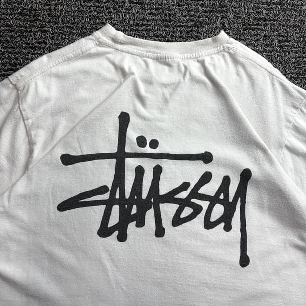 스투시 빅로고 시그니처 반팔티 3861