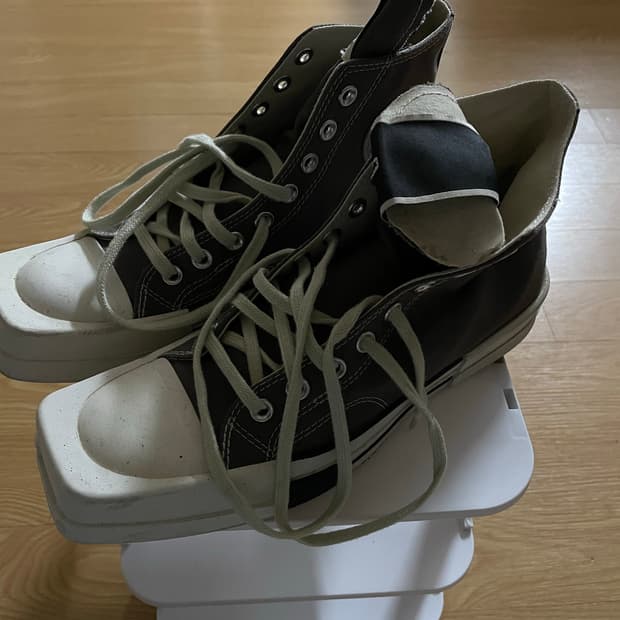 컨버스 x 릭오웬스 다크쉐도우 아이언