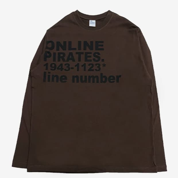 더콜드스트모먼트TCM online long sleeve (brown)