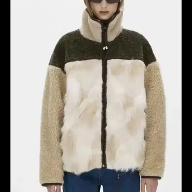 오픈와이와이 더오픈프로덕트 퍼 플리스 팔아요