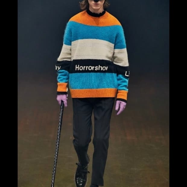 언더커버 19FW 호러쇼 니트