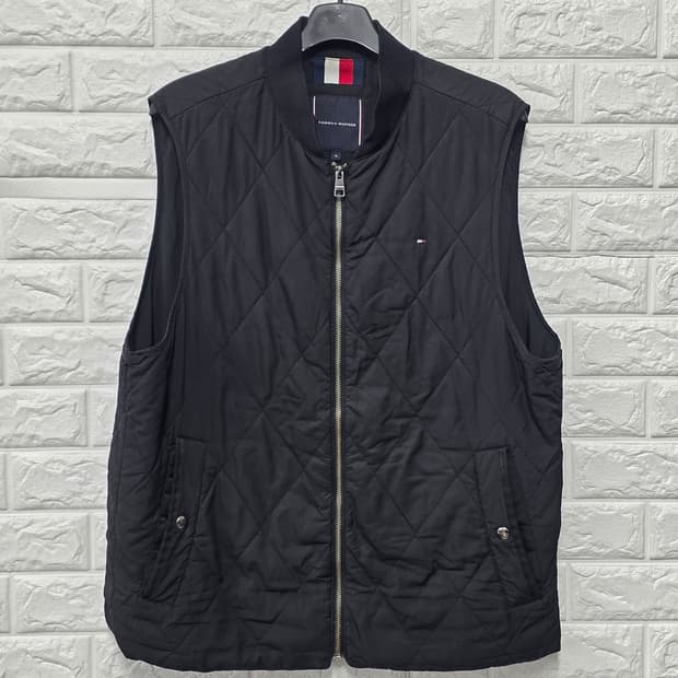 택포// 타미힐피거 퀼팅 조끼 XL