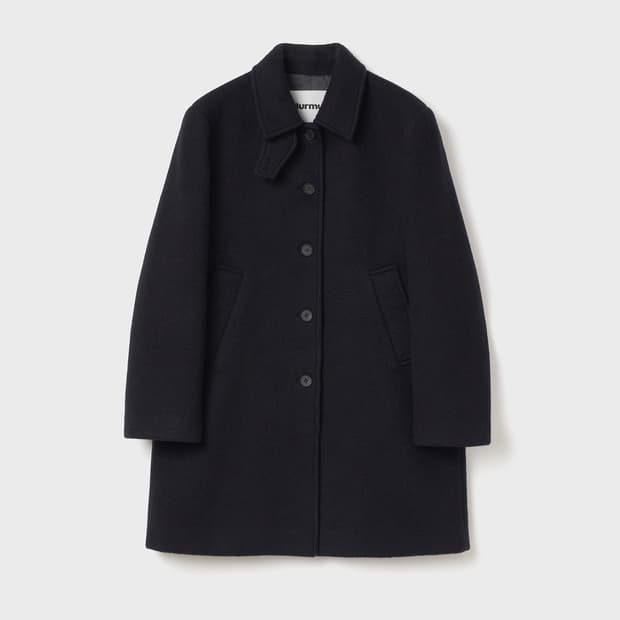 버뮬라 울100 오버사이즈 싱글 코트