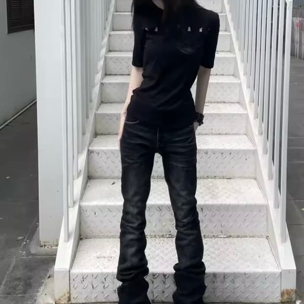 Washed Slim Fit Denim