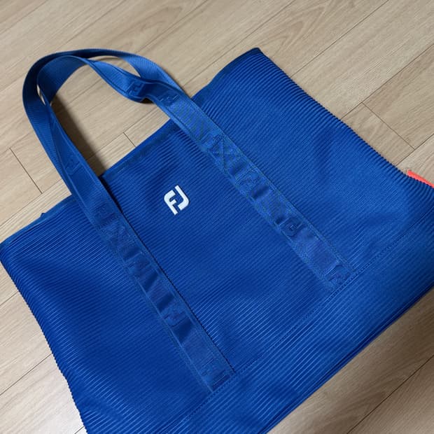 풋조이 FJ 블루 골프 보냉 숄더백 (새상품)