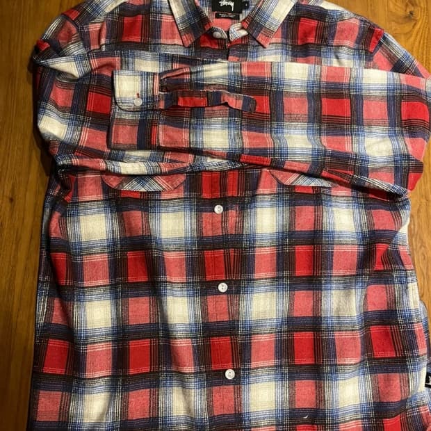 Stussy check shirts