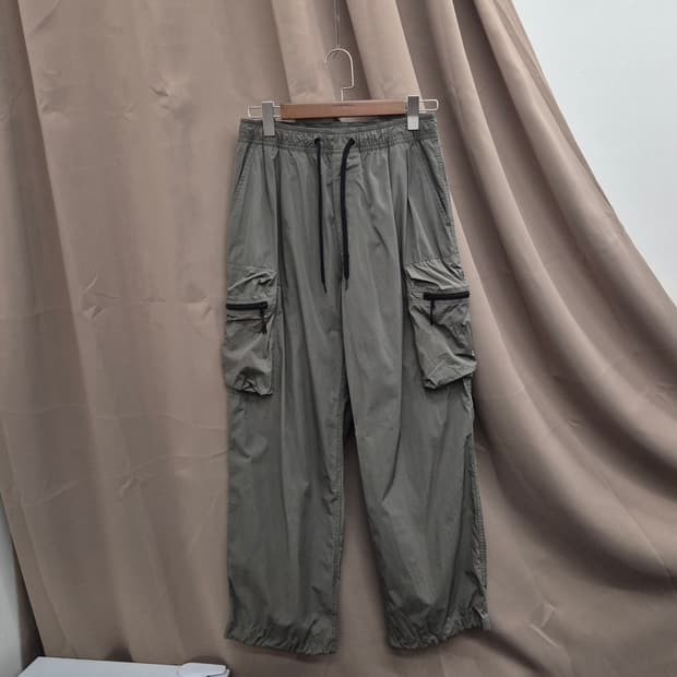 에잇세컨즈 와이드 카고 포켓 팬츠 S