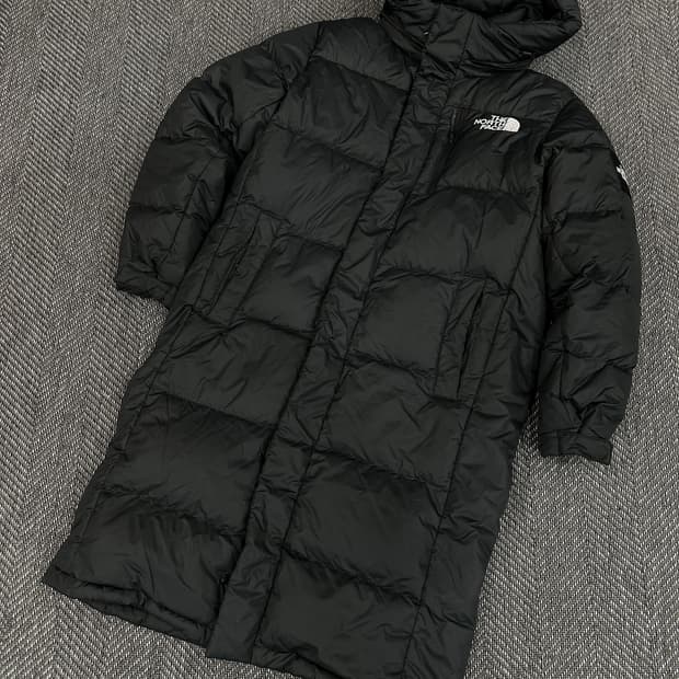 노스페이스 롱패딩 블랙