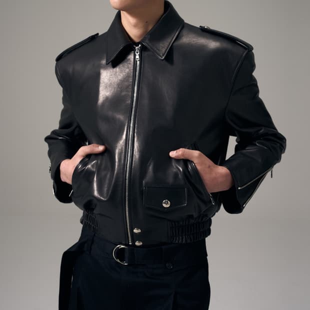 (구매글)노이스 25fw 램스킨 레더자켓 L사이즈 구매합니다