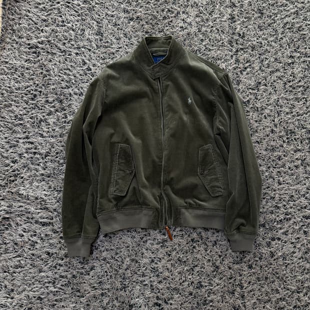 폴로 코듀로이 해링턴 자켓