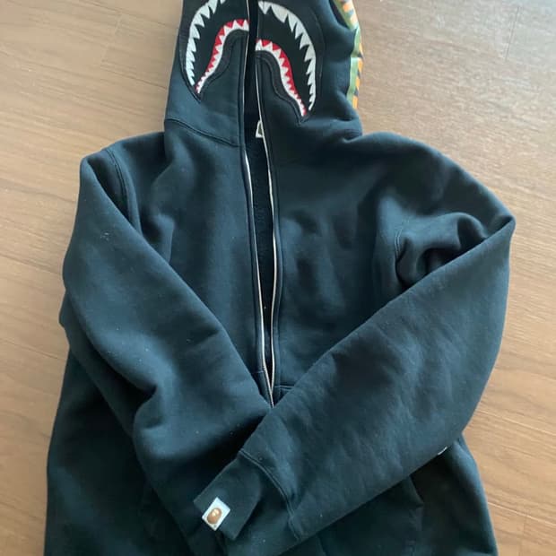 베이프 블랙 샤크후드