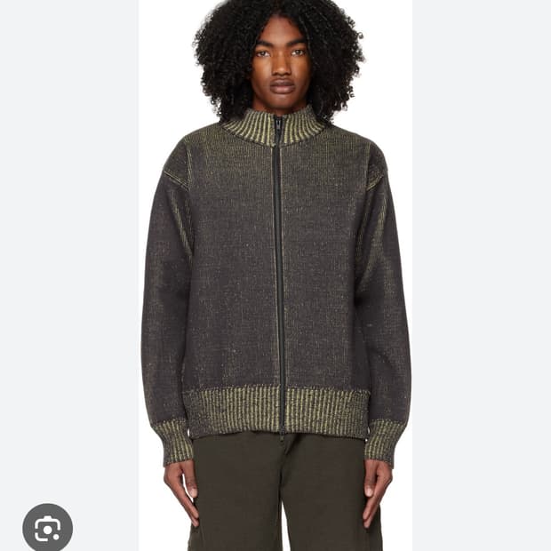 gr10k 니트 집업S(knit zip up)