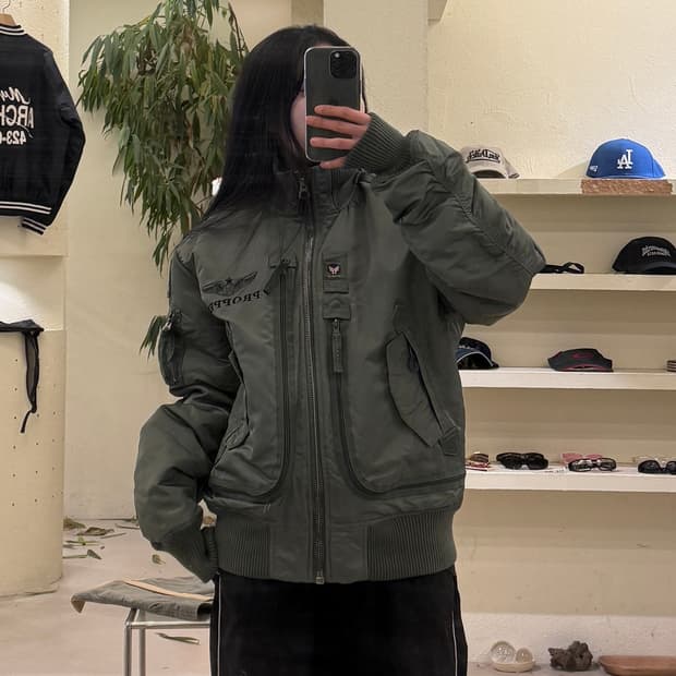 프로퍼 MA-1 밀리터리 항공 점퍼 U415