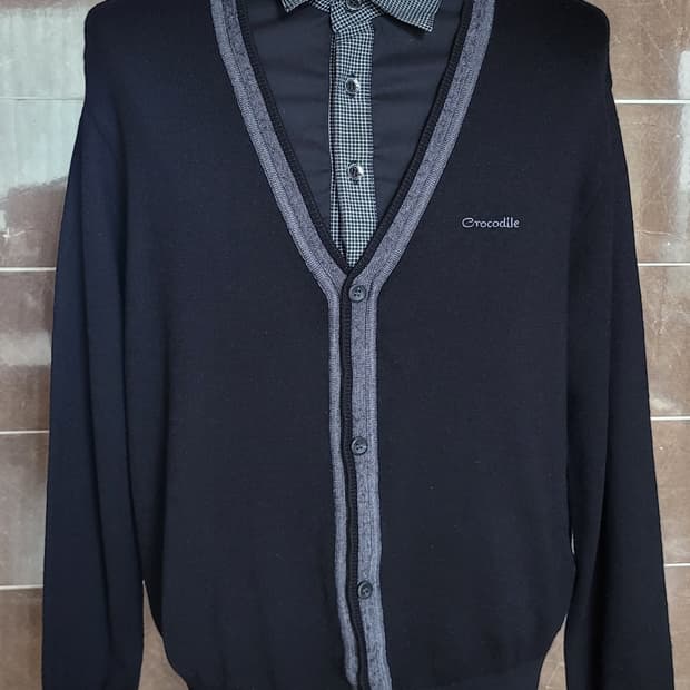 (남성100사이즈) 크로커다일 니트