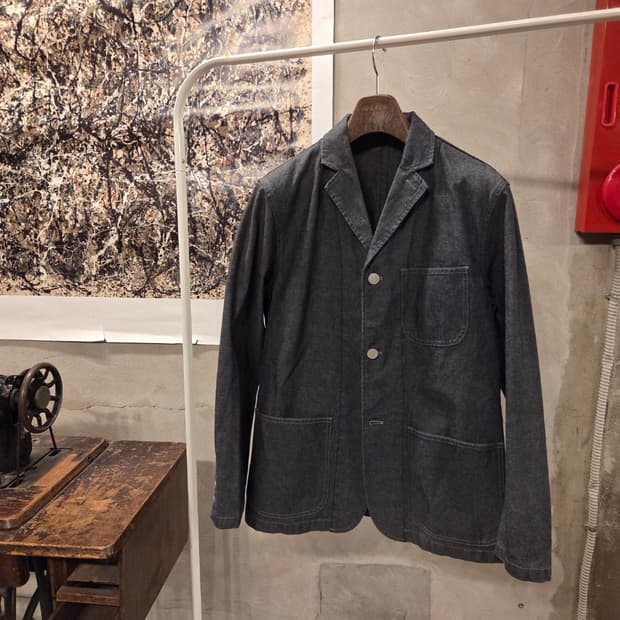 무인양품 데님자켓