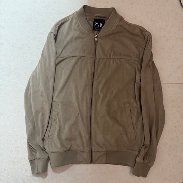Zara 스웨이드 자켓 M