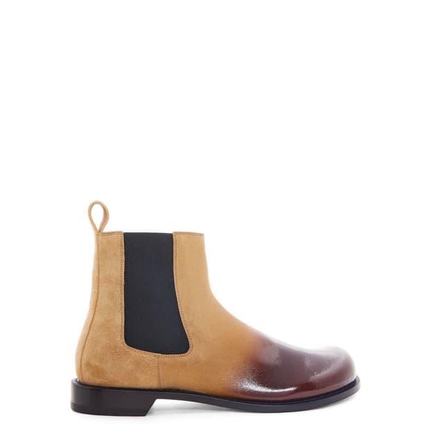 [정품, 새상품/EU 41] 로에베 캄포 첼시부츠 스웨이드 투톤