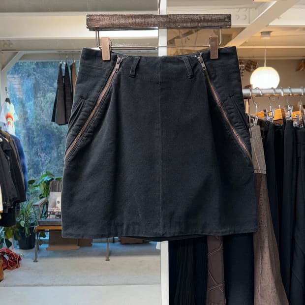 Jnby 코듀로이 지퍼 스커트