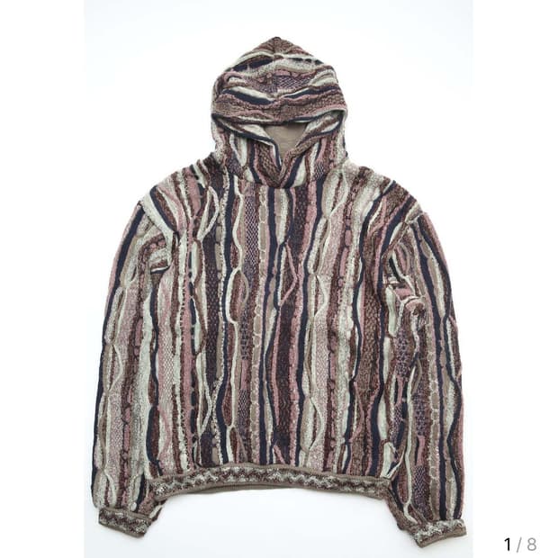 캐피탈 가우디 후드 스웨터 7G 니트 후드