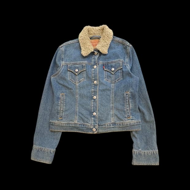 리바이스 셰르파 데님 자켓