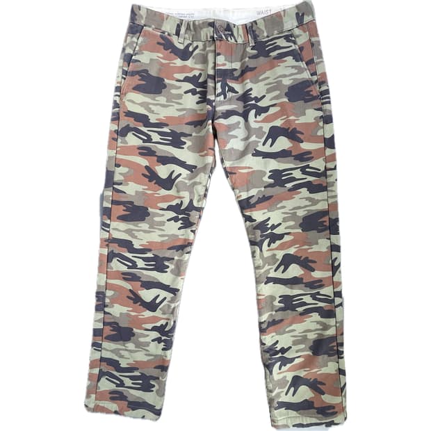 [32] RRL 더블알엘 밀리터리 카모 팬츠