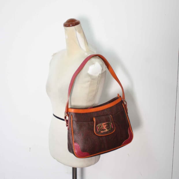 B-10566/에트로 정품 여성용 페이즐리 숄더백