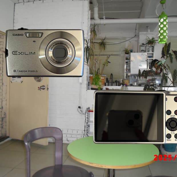 풀박스 카시오 엑슬림 Z150 디지털카메라