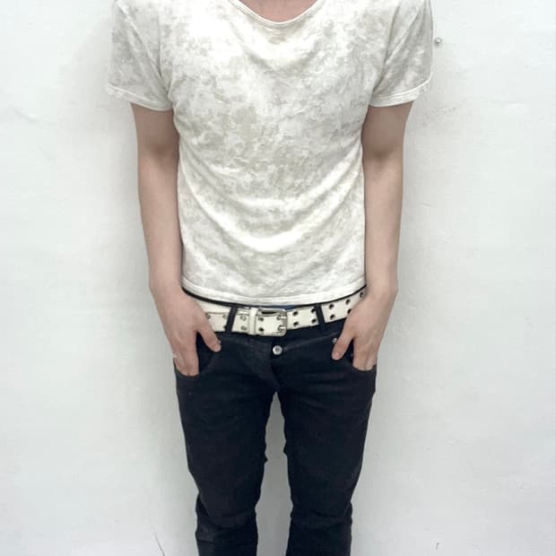5351 pour les hommes ivory bleach short