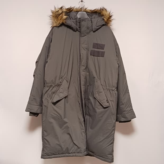 nau 리싸이클 야상 다운 롱패딩 