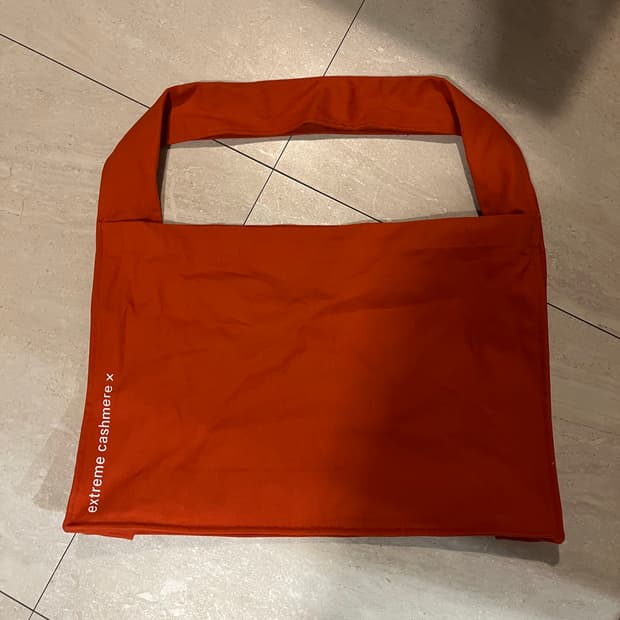 (새상품) 익스트림 캐시미어 에코백