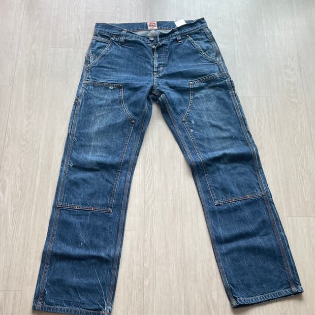 칼하트 더블니 유니온메이드 31x32