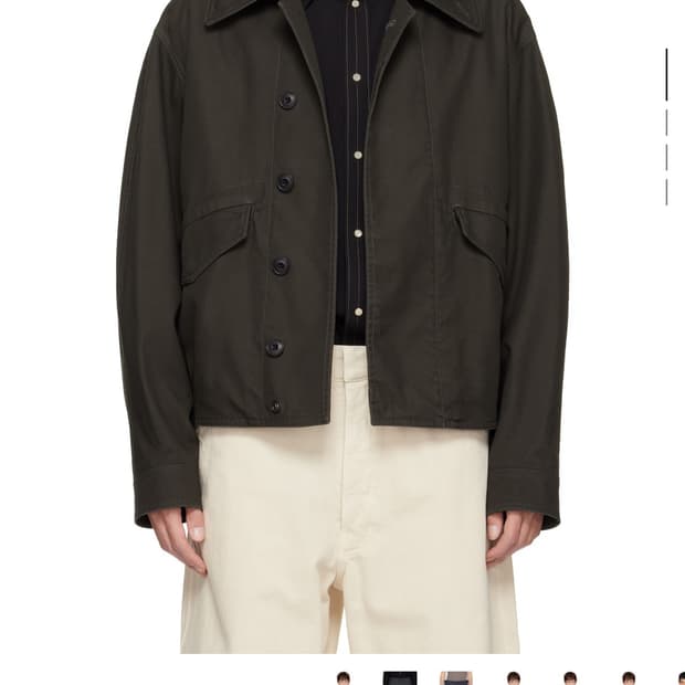 구매글) 르메르 카키 박시 블루종 44사이즈 구합니다