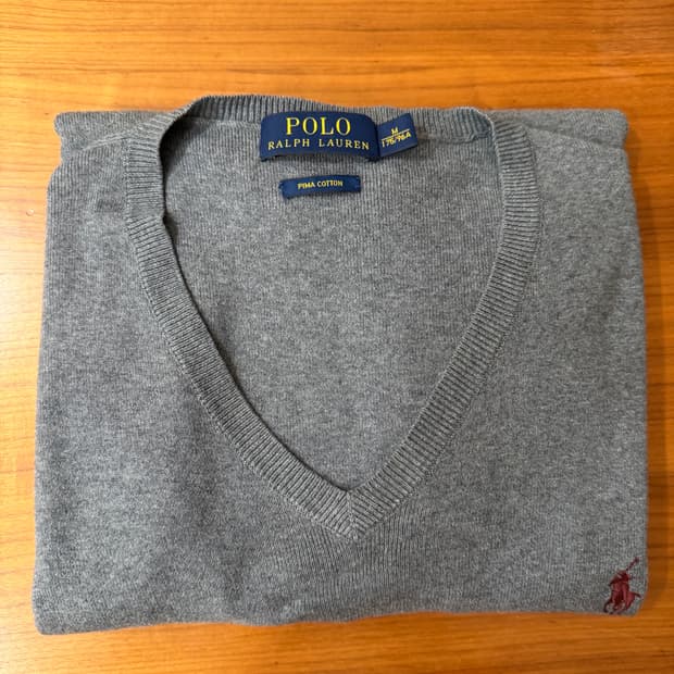 Polo Ralph Lauren 회색 니트