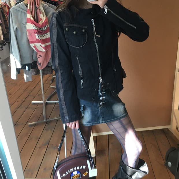 디젤 투웨이 아일렛 자켓