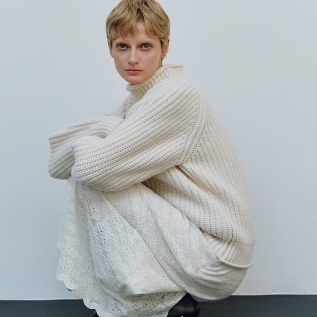 르누이 아이보리 니트