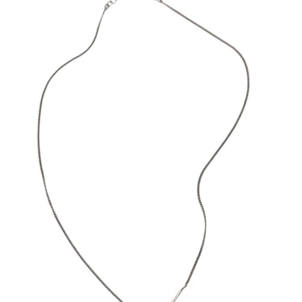 와이프로젝트 미니Y네클리스 실버