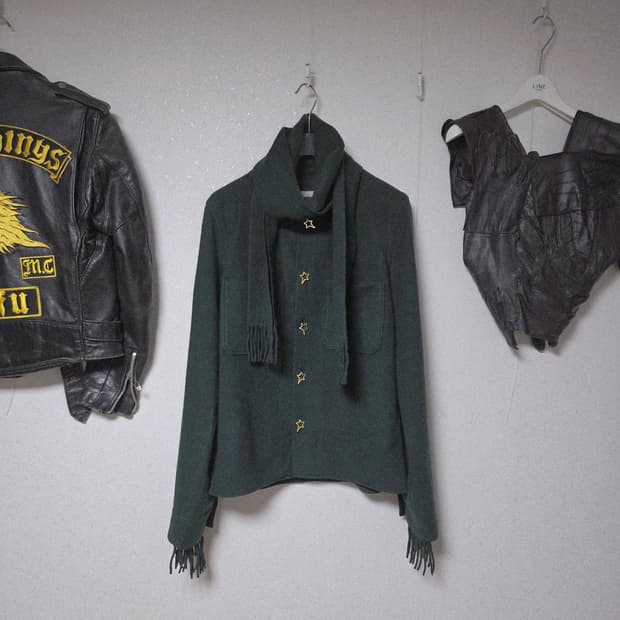 Bed J.W ford 23AW scarf jacket