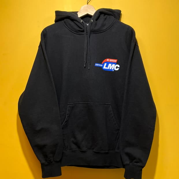 [M] 엘엠씨 LMC 후디 로고 그래픽 후드 티셔츠 블랙