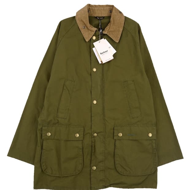 바버 워시드 비데일 자켓 올리브 새상품(일본판) XL