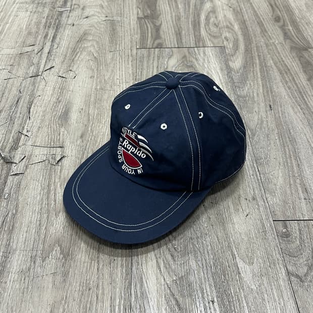 90s Vintage 라피도 빈티지 네이비 캠프 캡