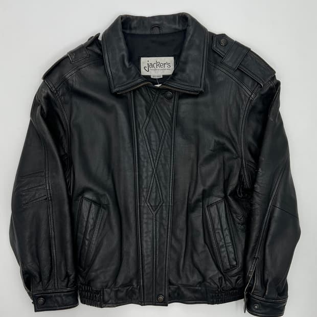 빈티지 램스킨 레더자켓