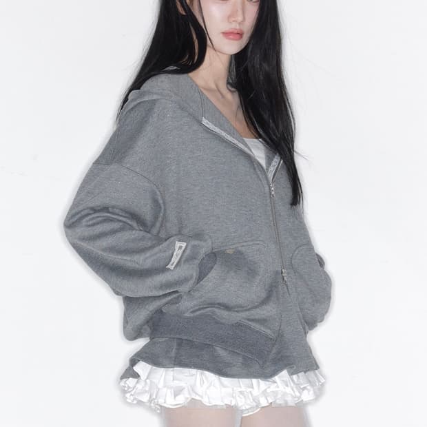 더티스 트윙클 후드집업 치마 셋업