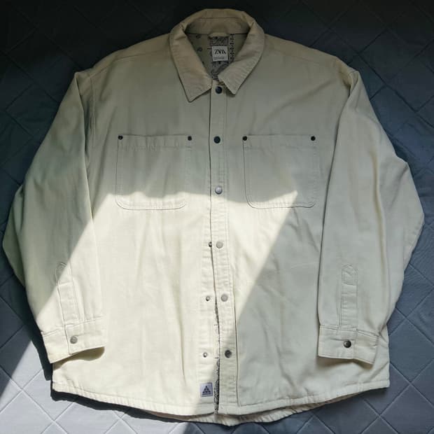 Zara 셔츠 자켓 XL